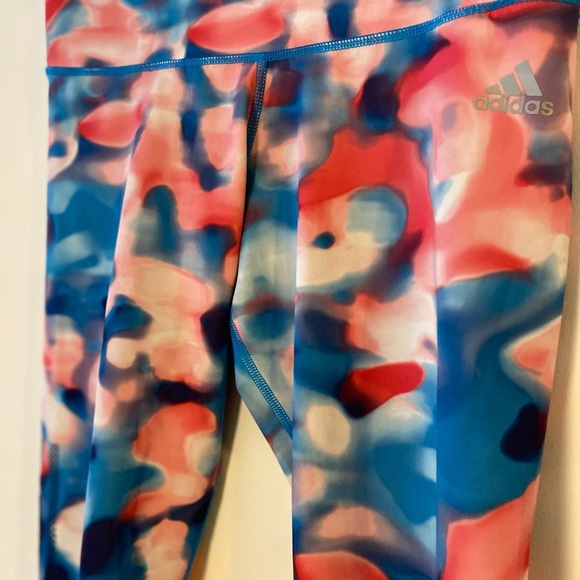 Adidas Cropped Leggings S - Picture 2 of 5